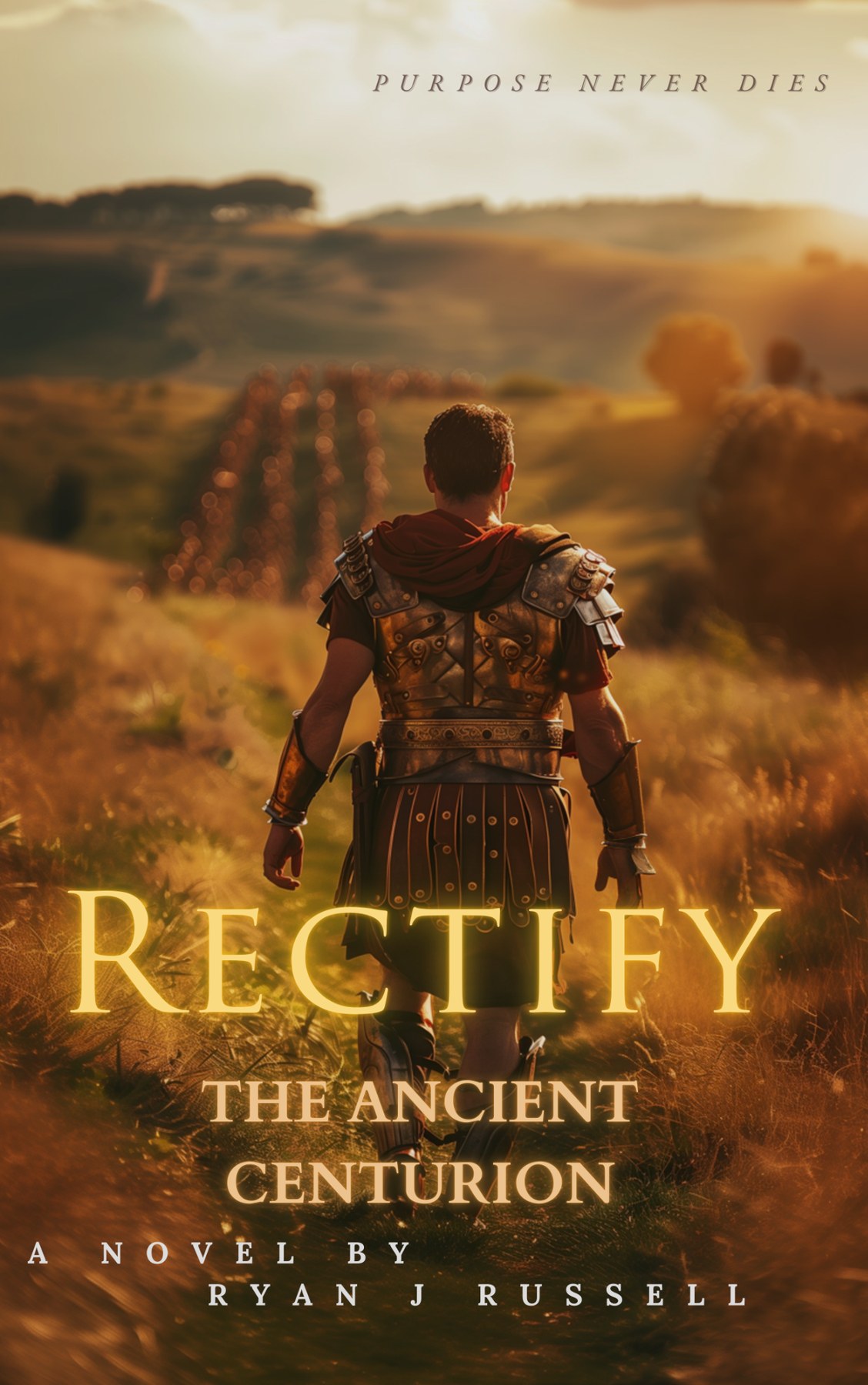 Working concept cover for Rectify: The Ancient Centurion